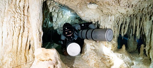 Adv. Cave or Mine – Sidemount Diver