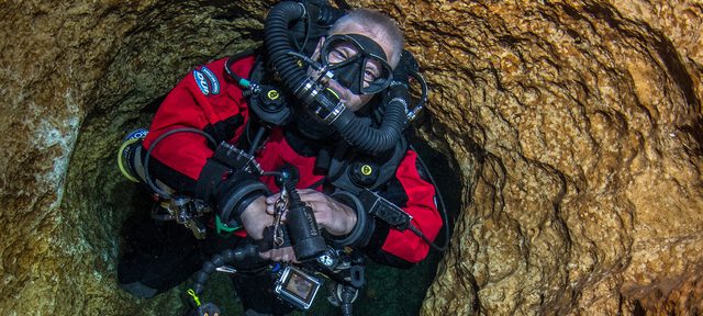 CCR Cave Diver