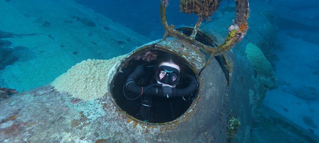 CCR Tek Lite Wreck Diver