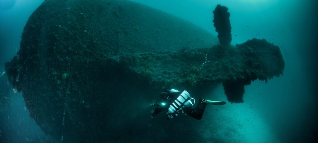 CCR Normoxic Trimix Diver