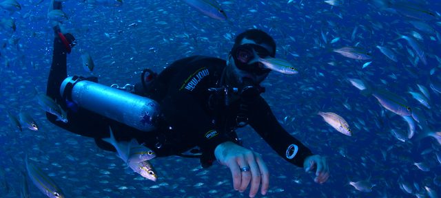 Sidemount Diver